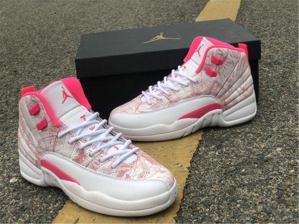 New Air Jordan 12 GS Arctic Pink overall