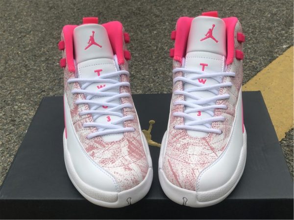 New Air Jordan 12 GS Arctic Pink vamp