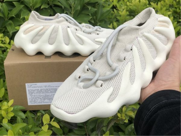 adidas Yeezy 450 Cloud White H68038 close look