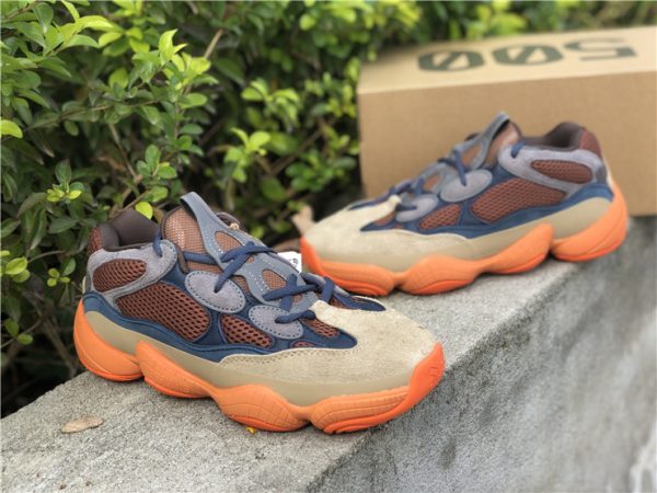 adidas Yeezy 500 Enflame tan suedes