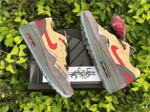 shop Clot x Nike Air Max 1 KOD CHA Kiss of Death