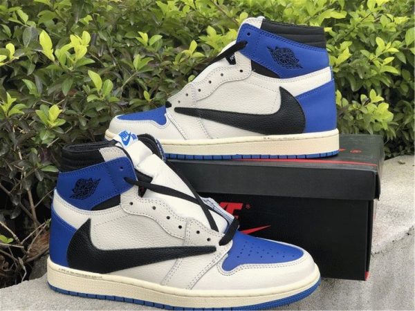 Travis Scott x Fragment x Air Jordan 1 Royal