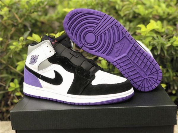 where to buy Air Jordan 1 Mid SE Court Purple Suede