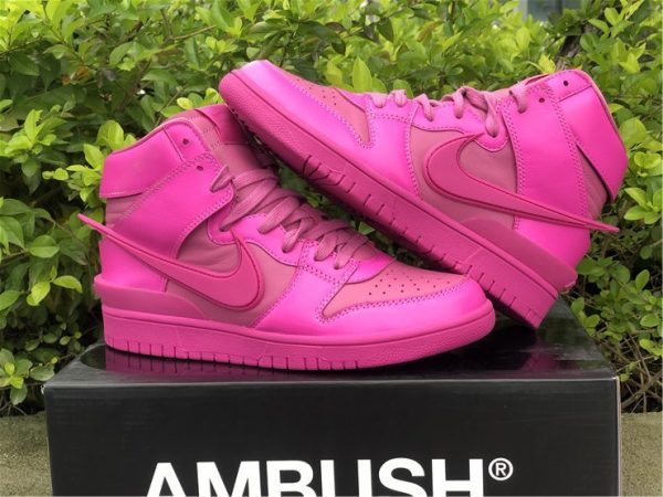 2021 Ambush Nike Dunk High Cosmic Fuchsia