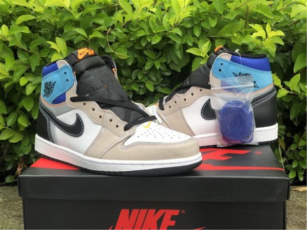 Air Jordan 1 High OG Pro Multi-Color shoeslaces