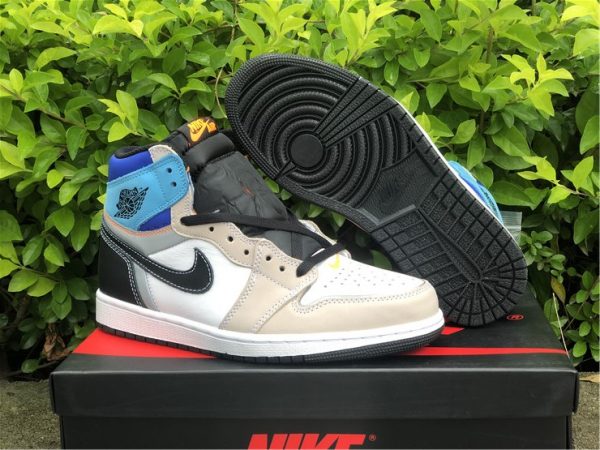 Air Jordan 1 High OG Pro Multi-Color underfoot