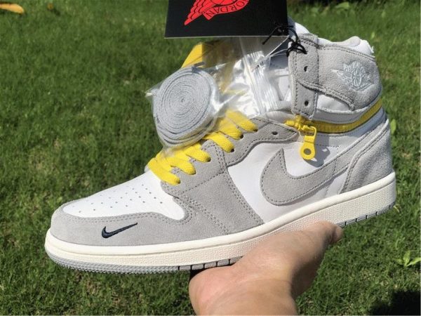 Air Jordan 1 High Switch Light Smoke Grey on hand