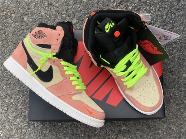 Air Jordan 1 High Switch Pink Volt CW6576-800