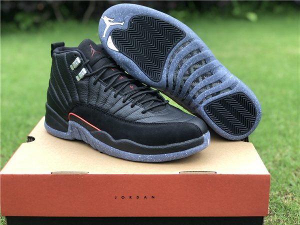 Air Jordan 12 Utility Black underfoot