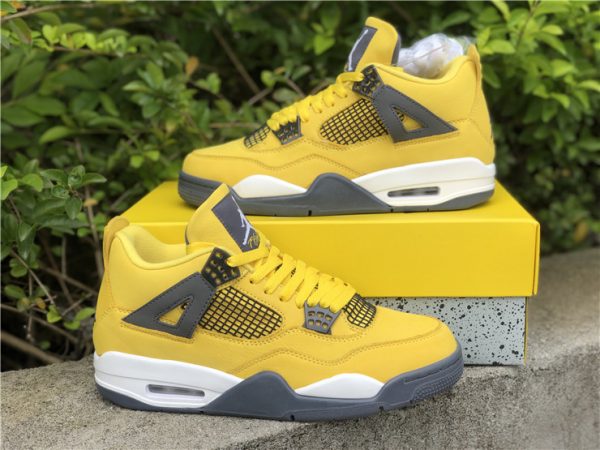 Air Jordan 4 Retro Lightning Yellow sneaker