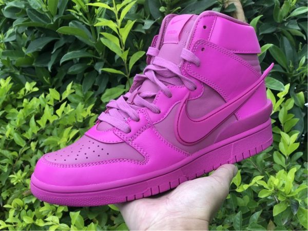 Ambush Nike Dunk High Cosmic Fuchsia on hand