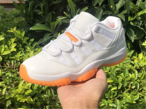 Jordan 11 Retro Low Bright Citrus on hand