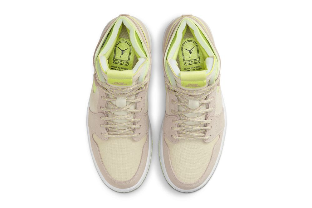 Lemon Twist Air Jordan 1 inner