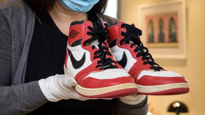 Air Jordan 1 sold for almost $200,000