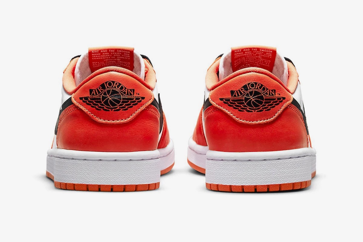 Shattered Backboard Air Jordan 1 Low back heel