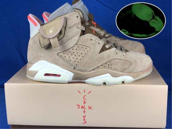 Travis Scott x Air Jordan 6 British Khaki