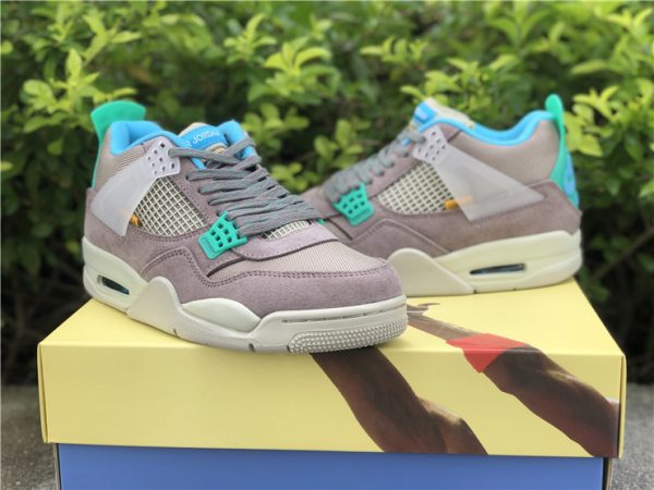 Union x Air Jordan 4 30th Anniversary Taupe Haze shoes