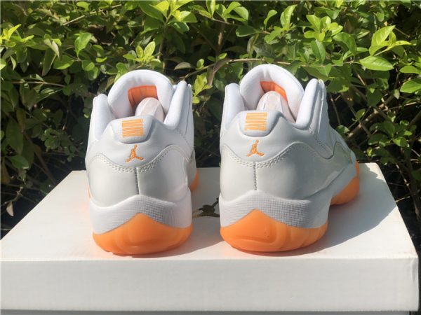 back look at Jordan 11 Retro Low Bright Citrus