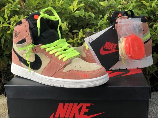 new Air Jordan 1 High Switch Pink Volt