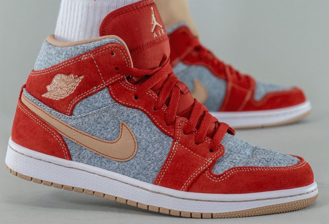 Air Jordan 1 Mid Denim 2021