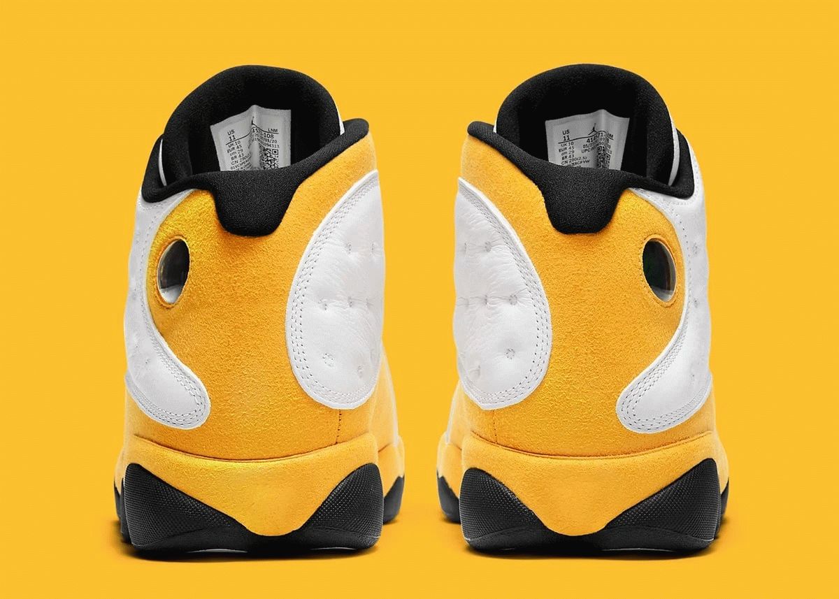 Air Jordan 13 XIII Del Sol back heel