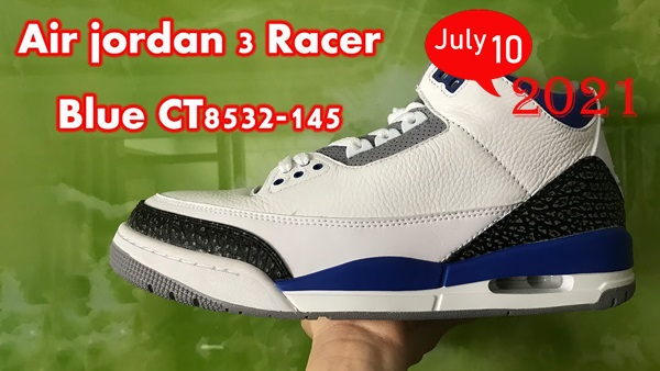 Air Jordan 3 Racer Blue CT8532-145