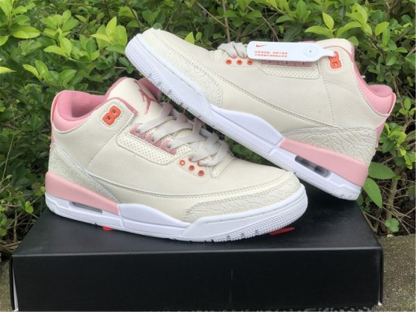 Air Jordan 3 Retro Sail And Rust Pink 2021