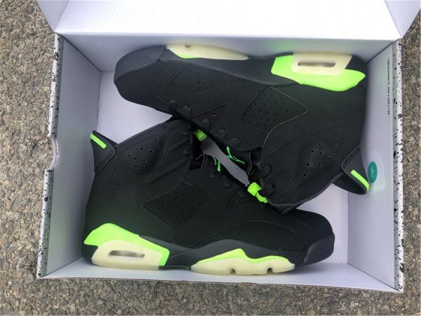 Air Jordan 6 Retro Electric Green in box