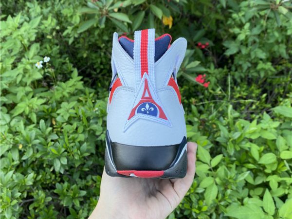 Air Jordan 7 PSG back heel 2021