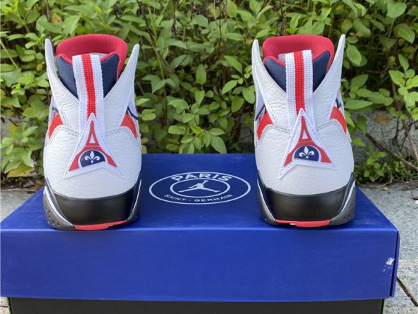 Air Jordan 7 PSG back heel look