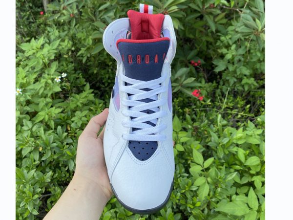 Air Jordan 7 PSG vamp tongue