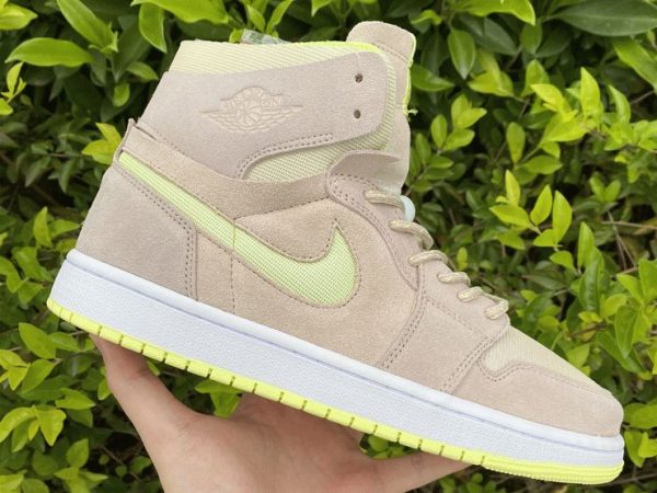 Jordan 1 High Zoom CMFT Lemon Twist on hand