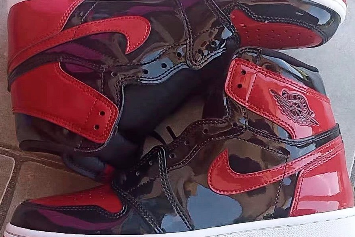 Patent Bred Air Jordan 1 High – A bold take on the classic