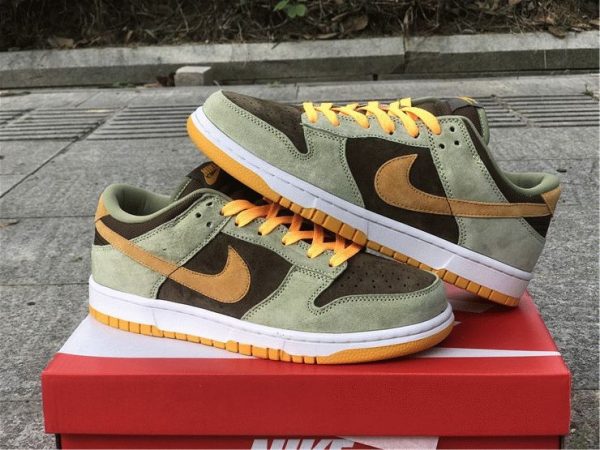 Nike Dunk Low Dusty Olive DH5360-300 panling