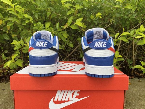 Nike Dunk Low Mismatched Swooshes back look