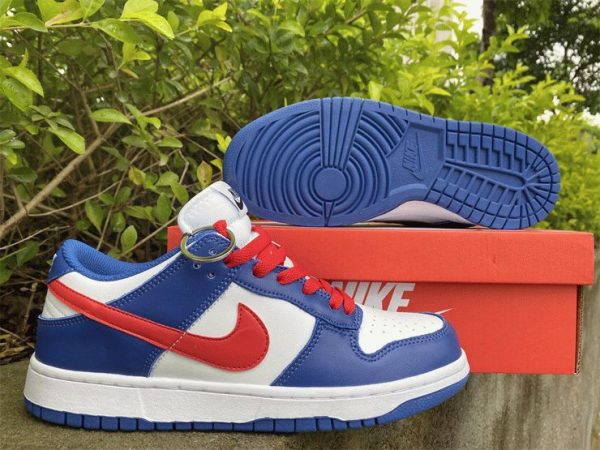 Nike Dunk Low Mismatched Swooshes sneaker