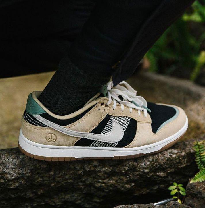 Nike Dunk Low Rooted In Peace Japanese on feet