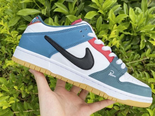 Parra New Nike SB Dunk DH7695-100 black swoosh