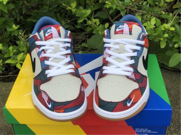 Piet Parra x Nike SB Dunk Low white shoelace