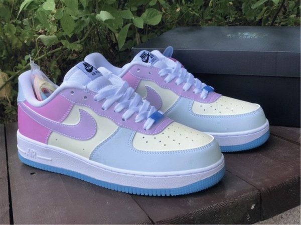 Air Force 1 07 LX UV Reactive purple