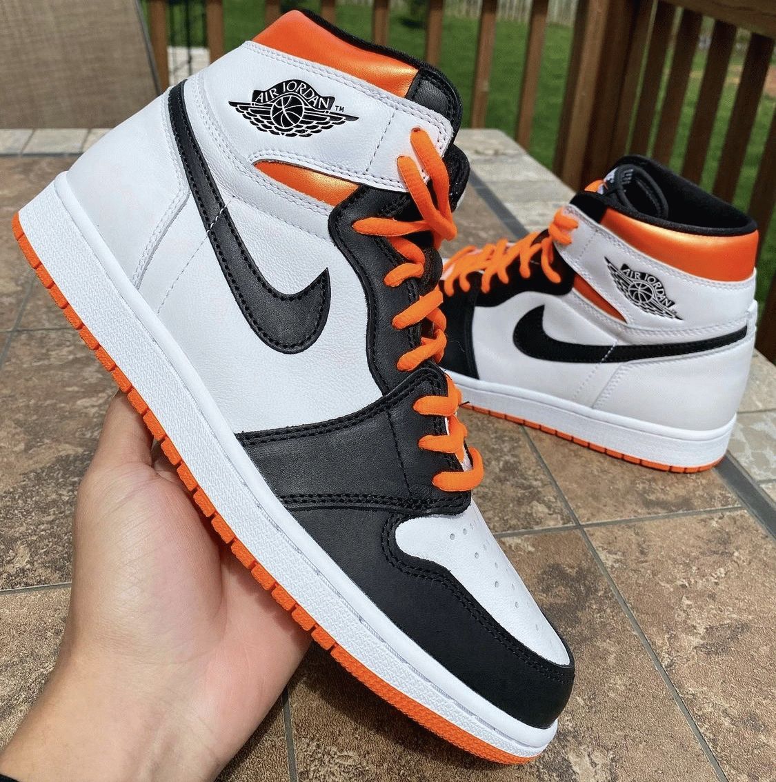 Air Jordan 1 Electro Orange 2021 release