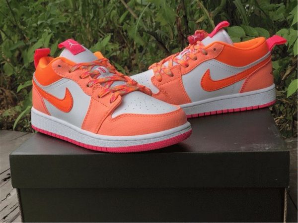 Air Jordan 1 Low Utility Caters Bright Floral mudguard