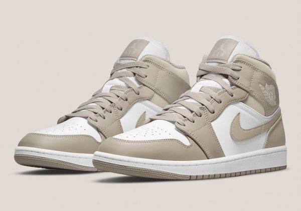 tan new jordans