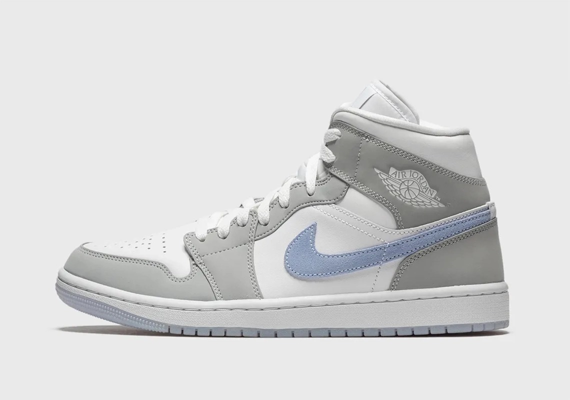 Air Jordan 1 Mid Wolf Grey BQ6472-105 panling