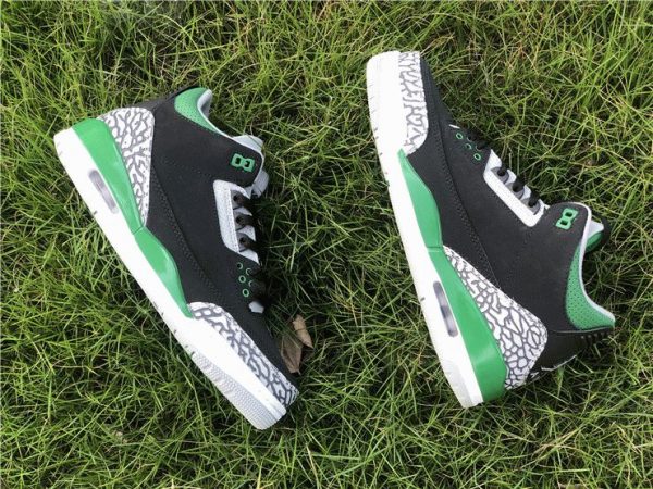 Air Jordan 3 Pine Green side