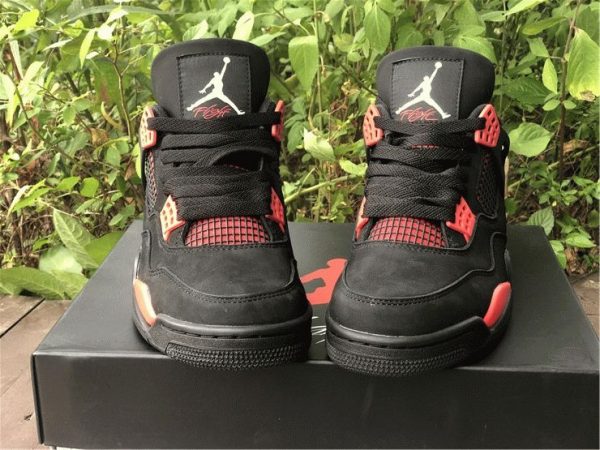 Air Jordan 4 Red Thunder 2021 front