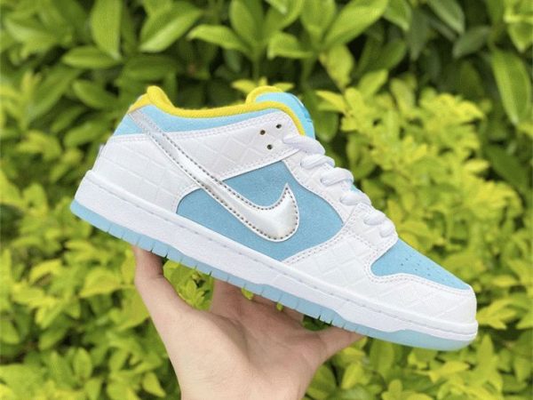 FTC x Nike SB Dunk Low Lagoon Pulse on hand