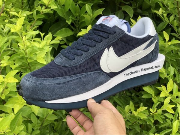 Fragment x Sacai x Nike LDWaffle Blue Void Obsidian