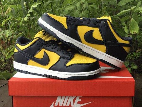 Nike Dunk Low Michigan Varsity Maize Navy for sale