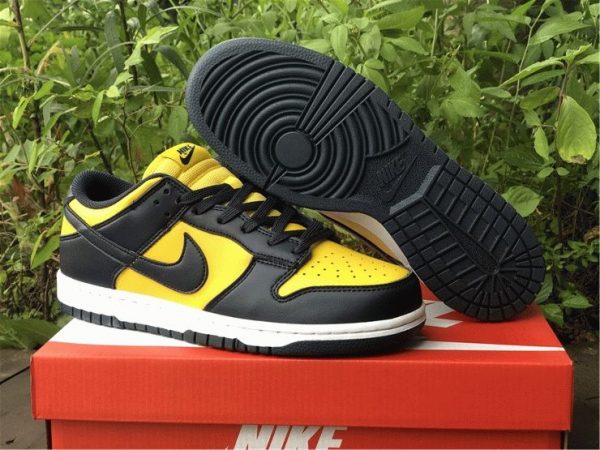 Nike Dunk Low Michigan Varsity Maize Navy shoes